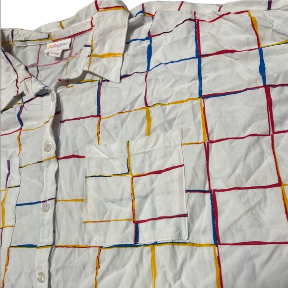 Lularoe baggie button down.       B2 - Picture 5 of 6